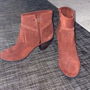 Tassel booties